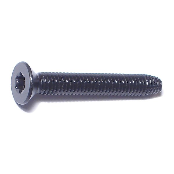 Saberdrive 5/16"-18 x 2-1/4 in Torx Flat Machine Screw, Black Phosphate Steel 51275 - main